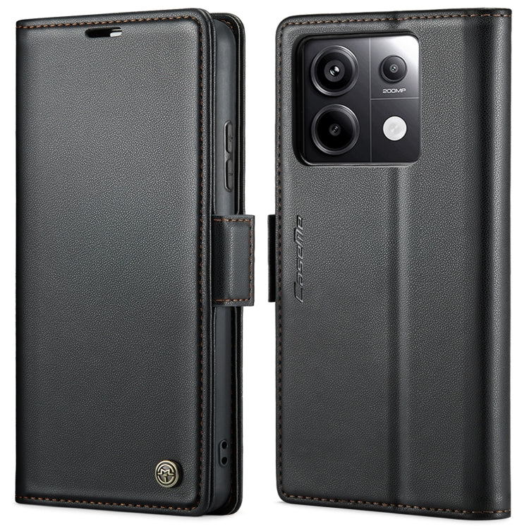 CaseMe 023 Butterfly Buckle Litchi Texture RFID Anti-theft Leather Phone Case