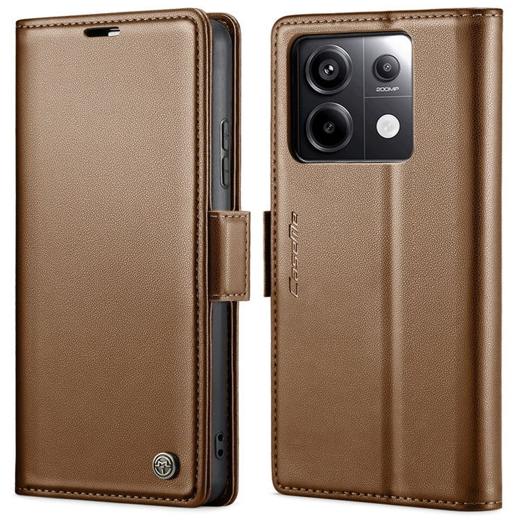 CaseMe 023 Butterfly Buckle Litchi Texture RFID Anti-theft Leather Phone Case