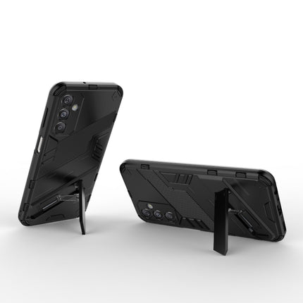 Punk Armor 2 in 1 PC + TPU Phone Case with Holder, For Samsung Galaxy M34 India, For Samsung Galaxy M54 5G
