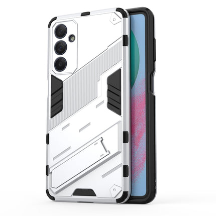 Punk Armor 2 in 1 PC + TPU Phone Case with Holder, For Samsung Galaxy M34 India, For Samsung Galaxy M54 5G