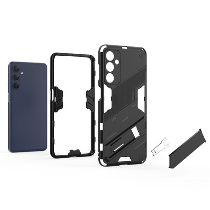 Punk Armor 2 in 1 PC + TPU Phone Case with Holder, For Samsung Galaxy M34 India, For Samsung Galaxy M54 5G