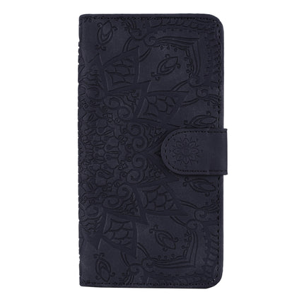 Embossed Sunflower Pattern Horizontal Flip PU Leather Case with Holder & Card Slots & Wallet & Lanyard, For Samsung Galaxy A01, For Samsung Galaxy A11, For Samsung Galaxy M11, For Samsung Galaxy A21, For Samsung Galaxy A31, For Samsung Galaxy A41      ...