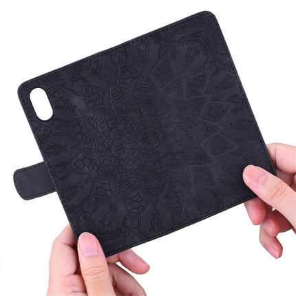 Embossed Sunflower Pattern Horizontal Flip PU Leather Case with Holder & Card Slots & Wallet & Lanyard, For Samsung Galaxy A01, For Samsung Galaxy A11, For Samsung Galaxy M11, For Samsung Galaxy A21, For Samsung Galaxy A31, For Samsung Galaxy A41      ...