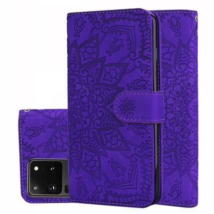 Embossed Sunflower Pattern Horizontal Flip PU Leather Case with Holder & Card Slots & Wallet & Lanyard, For Samsung Galaxy A01, For Samsung Galaxy A11, For Samsung Galaxy M11, For Samsung Galaxy A21, For Samsung Galaxy A31, For Samsung Galaxy A41      ...