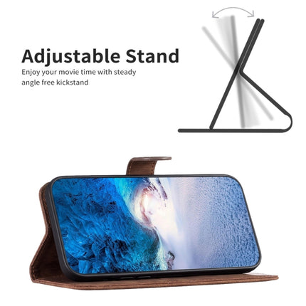 Plaid Embossed Leather Phone Case, For vivo Y11 / Y15 / Y12 / Y17, For vivo Y20, For vivo Y21 / Y21s / Y31s, For vivo Y35 4G / Y22s