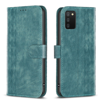 Plaid Embossed Leather Phone Case, For Samsung Galaxy S20 Ultra, For Samsung Galaxy A03s / A02s, For Samsung Galaxy A12, For Samsung Galaxy A13 4G/5G