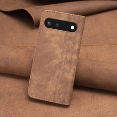 Plaid Embossed Leather Phone Case