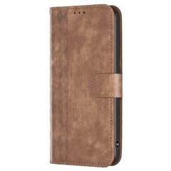 Plaid Embossed Leather Phone Case