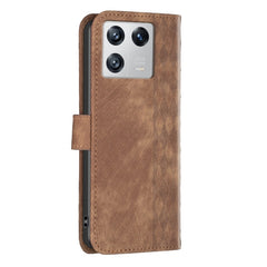 Plaid Embossed Leather Phone Case, For Xiaomi 13, For Xiaomi 12T / 12T Pro, For Xiaomi Redmi Note 11 Pro, For Xiaomi 12 Lite