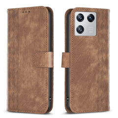 Plaid Embossed Leather Phone Case, For Xiaomi 13, For Xiaomi 12T / 12T Pro, For Xiaomi Redmi Note 11 Pro, For Xiaomi 12 Lite