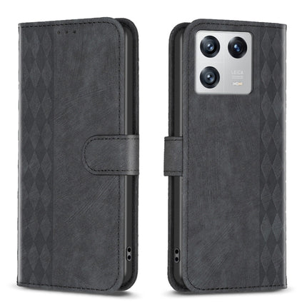 Plaid Embossed Leather Phone Case, For Xiaomi 13, For Xiaomi 12T / 12T Pro, For Xiaomi Redmi Note 11 Pro, For Xiaomi 12 Lite