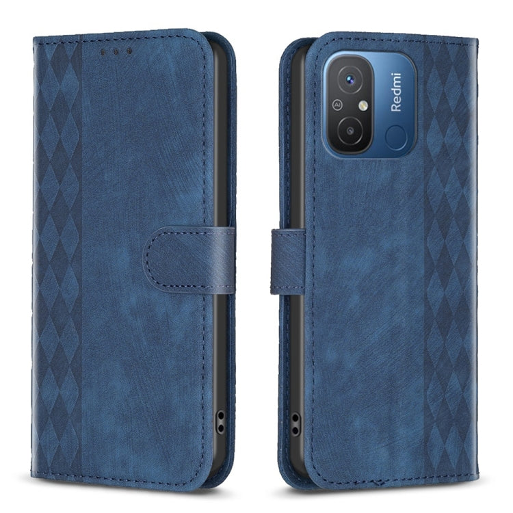 Plaid Embossed Leather Phone Case, For Xiaomi Redmi 12C, For Xiaomi 13 Lite 5G / Civi 2, For Xiaomi Redmi K60 / K60 Pro, For Xiaomi 13 Pro