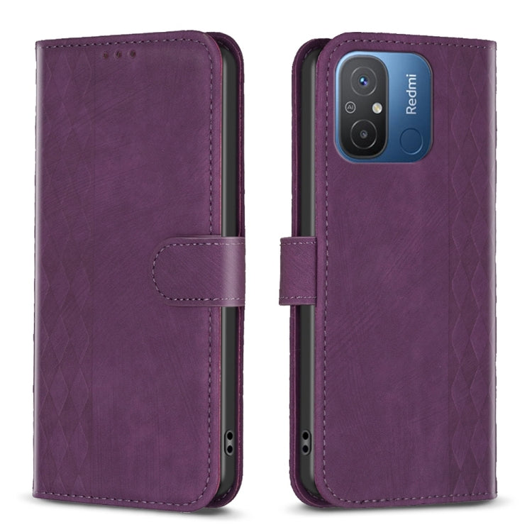 Plaid Embossed Leather Phone Case, For Xiaomi Redmi 12C, For Xiaomi 13 Lite 5G / Civi 2, For Xiaomi Redmi K60 / K60 Pro, For Xiaomi 13 Pro
