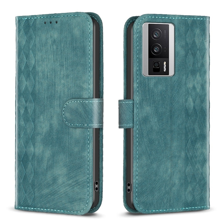 Plaid Embossed Leather Phone Case, For Xiaomi Redmi 12C, For Xiaomi 13 Lite 5G / Civi 2, For Xiaomi Redmi K60 / K60 Pro, For Xiaomi 13 Pro