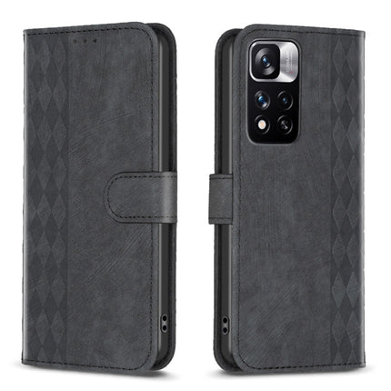Plaid Embossed Leather Phone Case, For Xiaomi 13, For Xiaomi 12T / 12T Pro, For Xiaomi Redmi Note 11 Pro, For Xiaomi 12 Lite