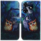 For Tecno Spark 10 Pro / Oil Painting Owl