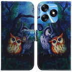 For Tecno Spark 10 / Spark 10C / Oil Painting Owl