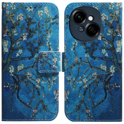 Coloured Drawing Flip Leather Phone Case, For Tecno Spark Go 1 / Pop 9 Pro, For Tecno Camon 30 Premier 5G