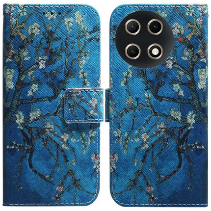 Coloured Drawing Flip Leather Phone Case, For Tecno Camon 30S / Camon 30S Pro, For Tecno Spark 30C