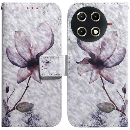 Coloured Drawing Flip Leather Phone Case, For Tecno Camon 30S / Camon 30S Pro, For Tecno Spark 30C