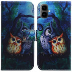 For Tecno Pop 10 / Spark Go 2 4G / Oil Painting Owl