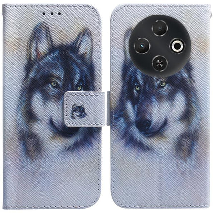 Coloured Drawing Flip Leather Phone Case, For Tecno Pop 10 / Spark Go 2 4G, For Tecno Pop 9 5G / Spark 30C 5G