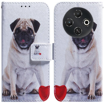 Coloured Drawing Flip Leather Phone Case, For Tecno Pop 10 / Spark Go 2 4G, For Tecno Pop 9 5G / Spark 30C 5G