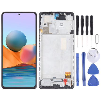 OLED Material LCD Screen For Digitizer Full Assembly with Frame, For Xiaomi Redmi Note 11 4G, For Xiaomi Poco M4 Pro 4G, For Xiaomi Redmi Note 11S 4G, For Xiaomi Redmi Note 10 Pro 4G, For Xiaomi Redmi Note 10 Pro Max, For Xiaomi Redmi Note 10 Pro India...