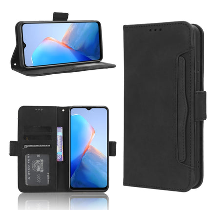 Skin Feel Calf Texture Card Slots Leather Phone Case, For Tecno Camon 20 Premier 5G, For Tecno Camon 20 Pro 5G, For Tecno Camon 20 Pro