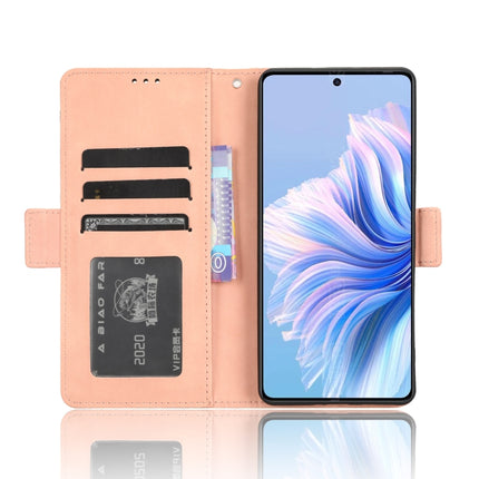 Skin Feel Calf Texture Card Slots Leather Phone Case, For Tecno Camon 20 Premier 5G, For Tecno Camon 20 Pro 5G, For Tecno Camon 20 Pro