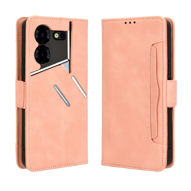 Skin Feel Calf Texture Card Slots Leather Phone Case, For Tecno Pova 5 Pro, For Tecno Pova Neo 3, For Tenco Pova 5 4G, For Tecno Camon 20 Premier 5G