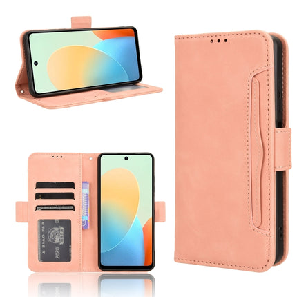Skin Feel Calf Texture Card Slots Leather Phone Case, For Tecno Spark 20 Pro 4G KJ6, For Tecno Spark Go 2024 / Spark 20C, For Tecno Spark 20 4G KJ5, For Tecno Pova 5 Pro
