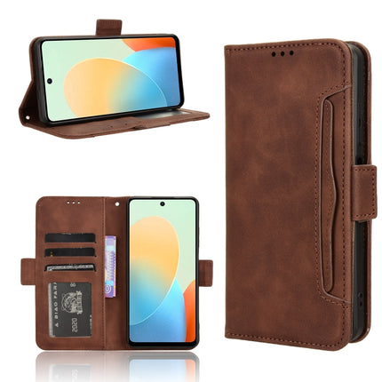 Skin Feel Calf Texture Card Slots Leather Phone Case, For Tecno Spark 20 Pro 4G KJ6, For Tecno Spark Go 2024 / Spark 20C, For Tecno Spark 20 4G KJ5, For Tecno Pova 5 Pro