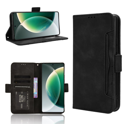 Skin Feel Calf Texture Card Slots Leather Phone Case, For Tecno Camon 30 Pro 5G, For Tecno Camon 30 5G / 4G, For Tecno Pova 6 Pro 5G, For Tecno Spark 20 Pro+ 4G KJ7