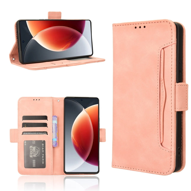 Skin Feel Calf Texture Card Slots Leather Phone Case, For Tecno Pova 6 Pro 5G, For Tecno Spark 20 Pro+ 4G KJ7, For Tecno Spark 20 Pro 4G KJ6, For Tecno Spark Go 2024 / Spark 20C