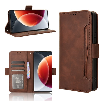Skin Feel Calf Texture Card Slots Leather Phone Case, For Tecno Pova 6 Pro 5G, For Tecno Spark 20 Pro+ 4G KJ7, For Tecno Spark 20 Pro 4G KJ6, For Tecno Spark Go 2024 / Spark 20C