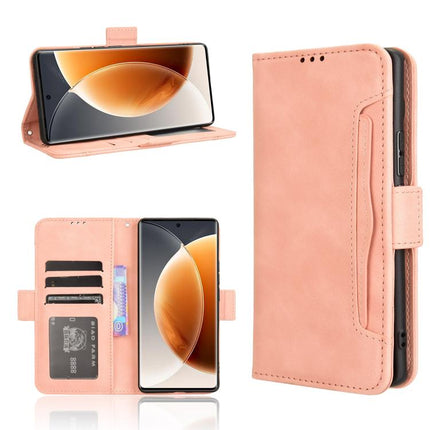 Skin Feel Calf Texture Card Slots Leather Phone Case, For Tecno Camon 40 Premier 5G, For Tecno Camon 40 4G, For Tecno Camon 30S 4G / 30S Pro 4G, For Tecno Pova 6 Neo 5G / Spark 30 5G