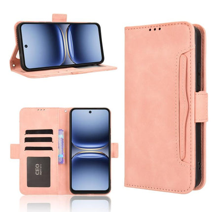 Skin Feel Calf Texture Card Slots Leather Phone Case, For Tecno Spark 40 Pro+ 4G, For Tecno Spark 40 Pro 4G, For Tecno Spark 40 4G, For Tecno Pova 7 Ultra 5G
