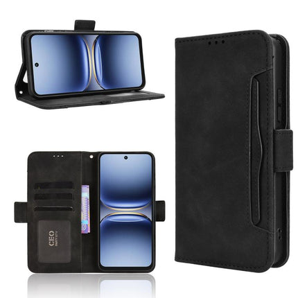 Skin Feel Calf Texture Card Slots Leather Phone Case, For Tecno Spark 40 4G, For Tecno Pova 7 Ultra 5G, For Tecno Pova 7 4G, For Tecno Spark Go 2 4G
