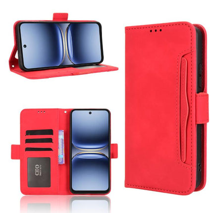 Skin Feel Calf Texture Card Slots Leather Phone Case, For Tecno Spark 40 4G, For Tecno Pova 7 Ultra 5G, For Tecno Pova 7 4G, For Tecno Spark Go 2 4G