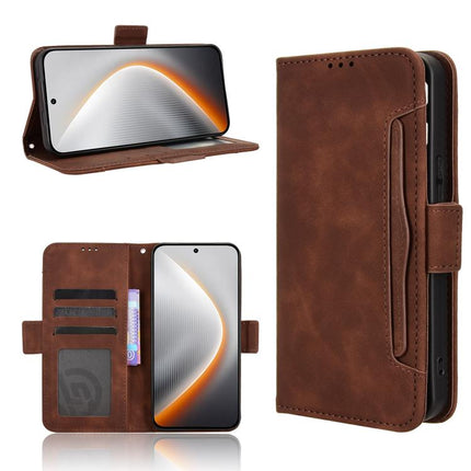 Skin Feel Calf Texture Card Slots Leather Phone Case, For Tecno Pova 7 Pro 5G, For Tecno Pova 7 5G, For Tecno Spark 40 Pro+ 4G, For Tecno Spark 40 Pro 4G