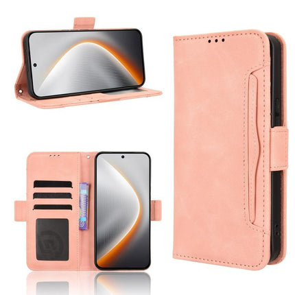 Skin Feel Calf Texture Card Slots Leather Phone Case, For Tecno Spark 40 4G, For Tecno Pova 7 Ultra 5G, For Tecno Pova 7 4G, For Tecno Spark Go 2 4G