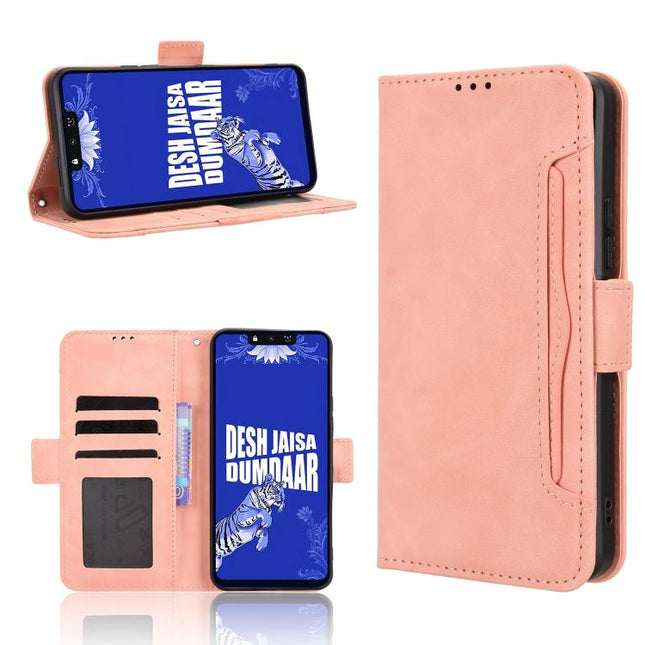 Skin Feel Calf Texture Card Slots Leather Phone Case, For Tenco Spark Go 3, For Tecno Spark Slim, For Tecno Spark 40C, For Tecno Pova 7 Pro 5G