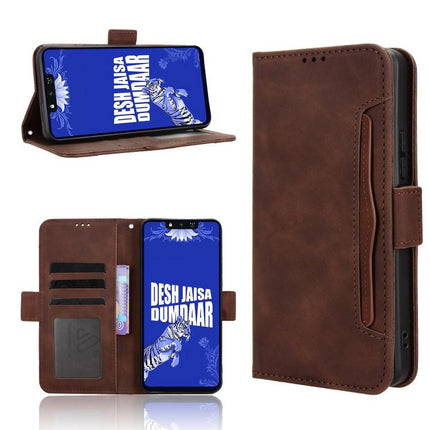 Skin Feel Calf Texture Card Slots Leather Phone Case, For Tecno Camon 50 4G, For Tenco Spark Go 3, For Tecno Spark Slim, For Tecno Spark 40C