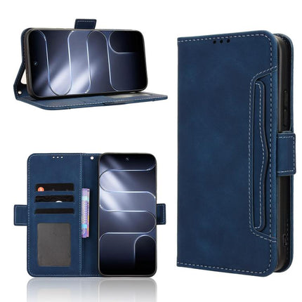 Skin Feel Calf Texture Card Slots Leather Phone Case, For Tecno Spark 50 5G, For Tecno Pova Curve 2 5G, For Tecno Spark 50 4G, For Tecno Camon 50 Pro 4G