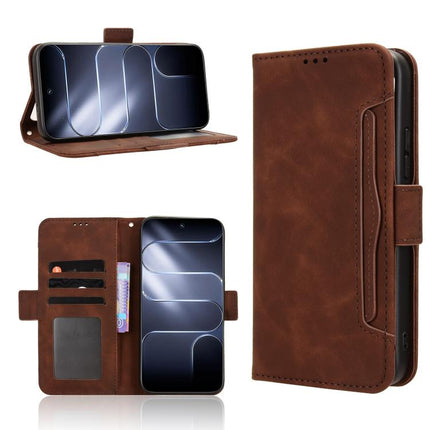 Skin Feel Calf Texture Card Slots Leather Phone Case, For Tecno Spark 50 5G, For Tecno Pova Curve 2 5G, For Tecno Spark 50 4G, For Tecno Camon 50 Pro 4G