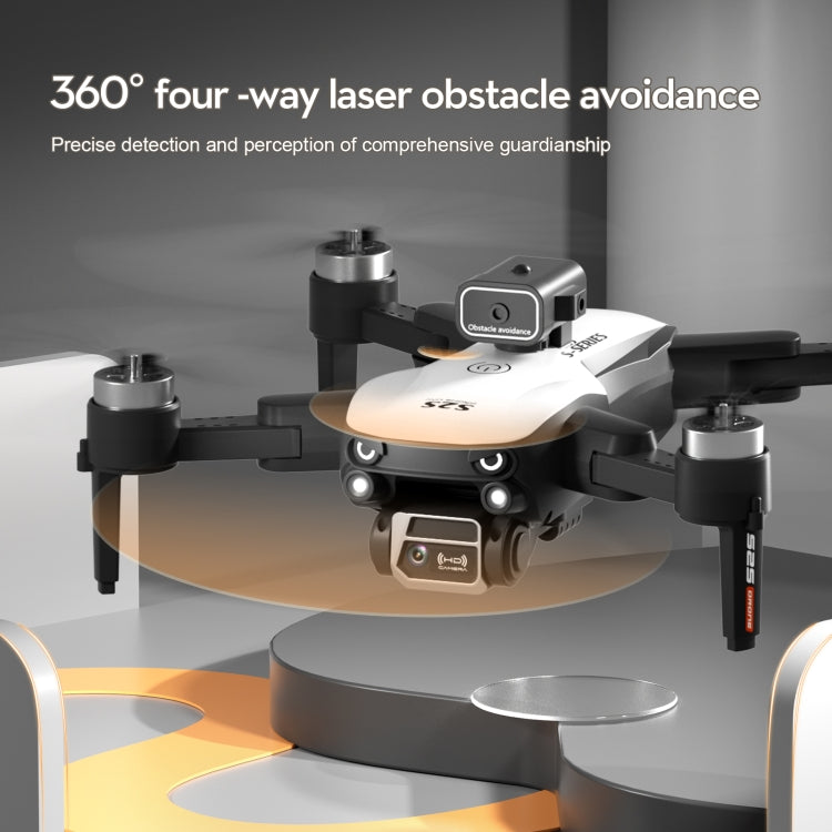 LS-S2S Obstacle Avoidance Brushless Dual Lens Aerial Photography Folding Drone, LS-S2S 4K