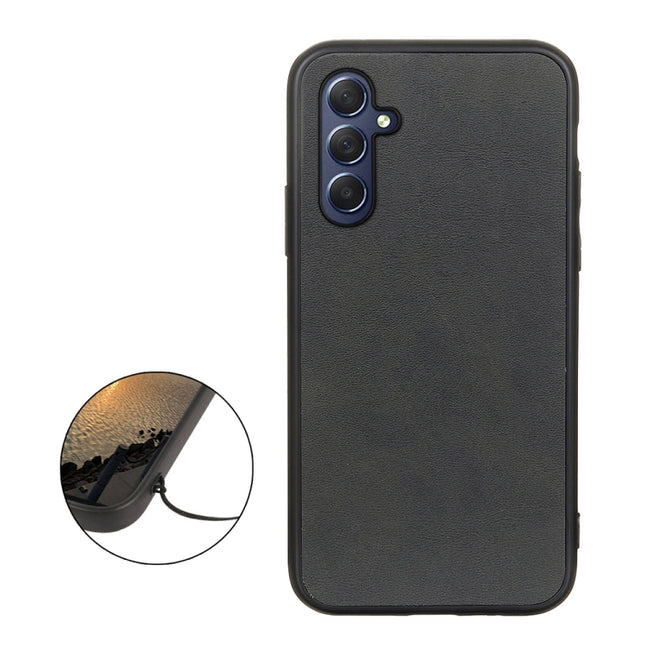 Two-color Calf Texture Shockproof Phone Case