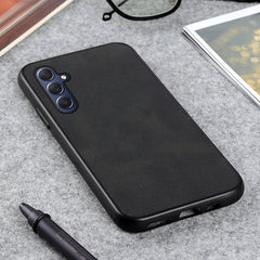 Two-color Calf Texture Shockproof Phone Case