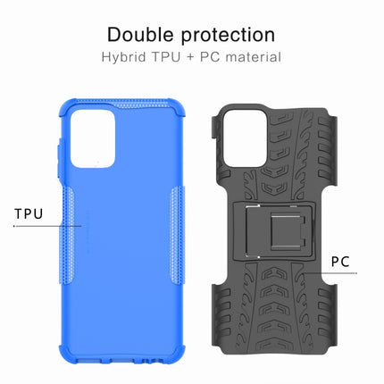 Tire Texture TPU + PC Phone Case with Holder, For Motorola Moto G Power 5G 2023